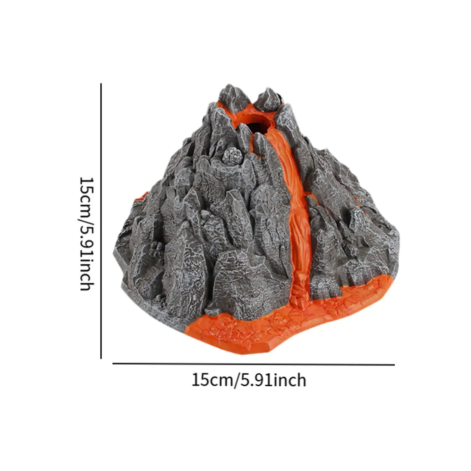 Volcano Model Toy Realistic Simulated Active Volcano for Ages 4 5 6 Kids