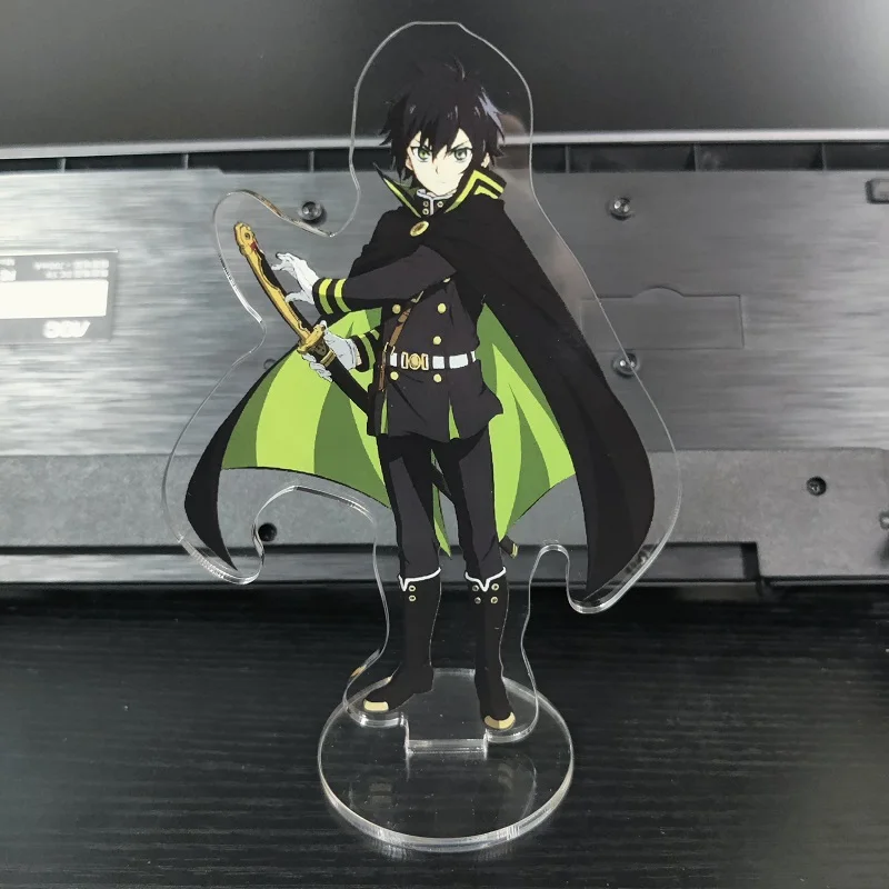 Seraph Of The End Anime Figure Yuichiro Hyakuya New Model Acrylic Double-Sided Stands Model Desk Decor Creative Gifts Hot Sale