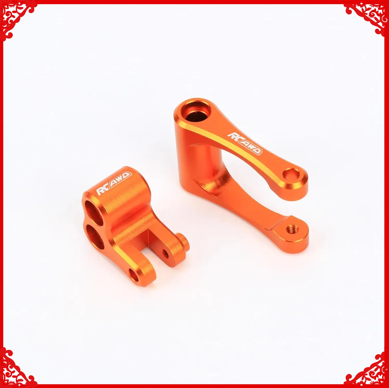 Rcawd Aluminium Knokkel & Trekstang Voor 1/4 Losi Promoto Mx Motorfiets Rc Upgrades Deel # Los364001