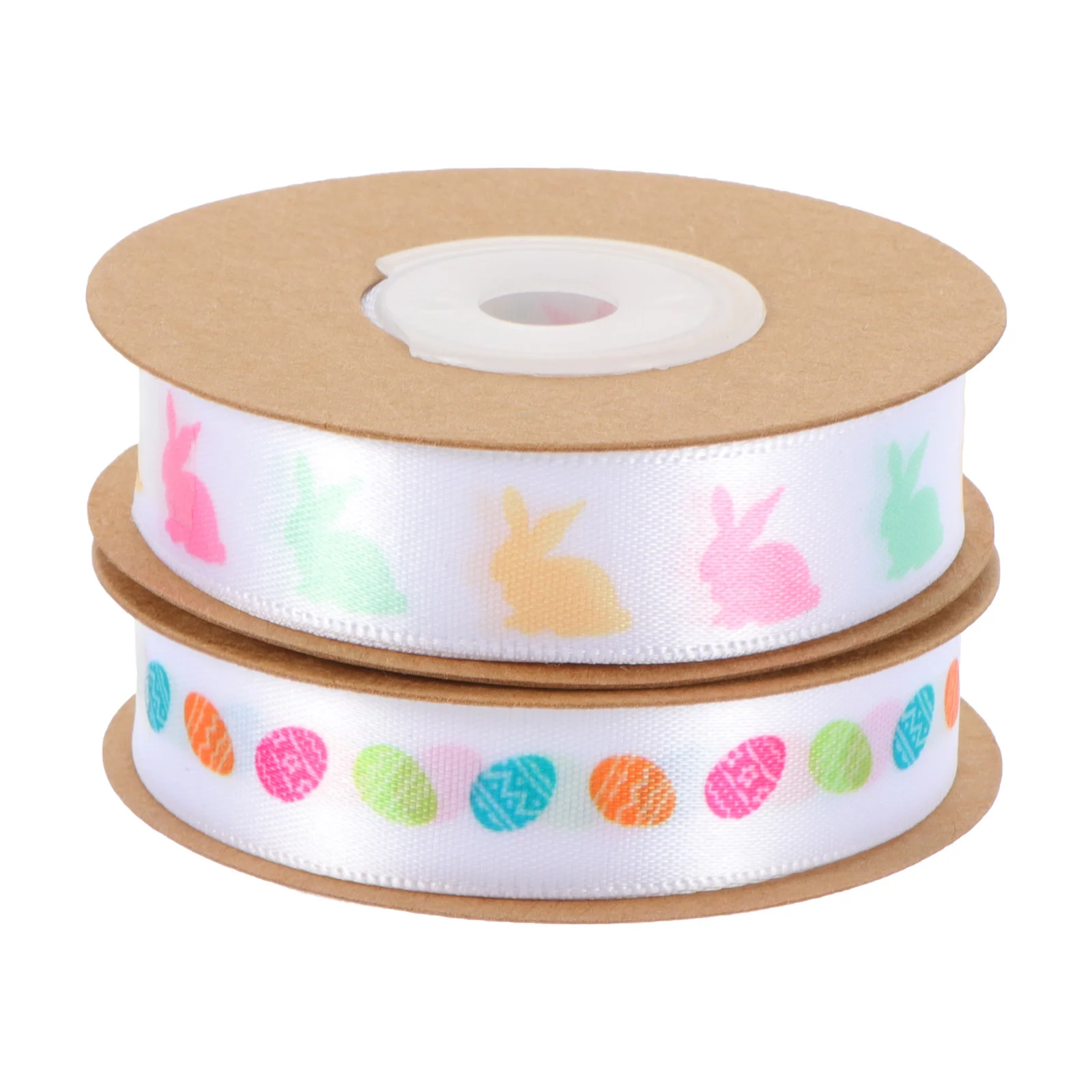 

2 Rolls Decorative Easter Ribbon Thick Red Polyester Twine 2M for Gift Wrapping Party Craft Spring Holiday