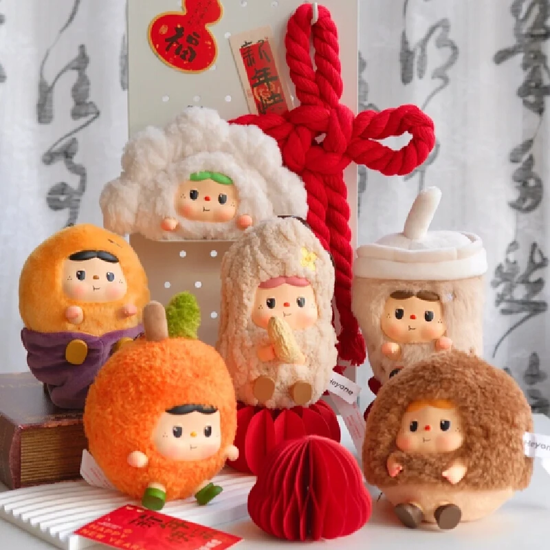 

Genuine Heyone Warm Baobao Fireside Tea Party Series Vinyl Anime Figure Blind Box Trendy Desktop Decor Mystery box Custom Gift