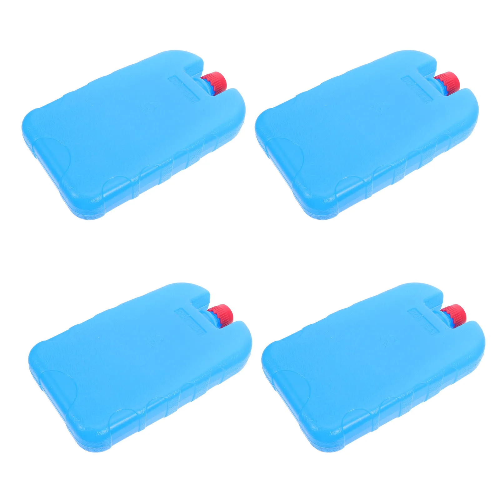 4Pcs 200G Reusable Ice Packs for Air Conditioner Fan Cooler Lunch Box Bento Picnic Travel Shipping Cold Chain Refrigeration