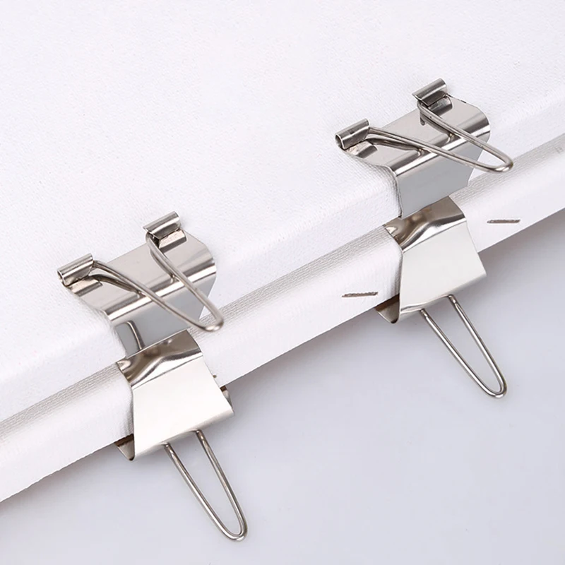 1pcs Stainless Steel Oil Canvas Separating Clips Oil Painting Frame Clamps Holder Professional Art Supplies Gripper