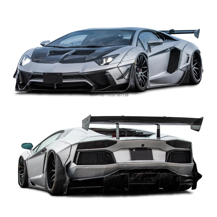 Tuning LB Style Car Accessories for  Aventador Upgrade LB Wide Body Carbon Fiber Body Kit