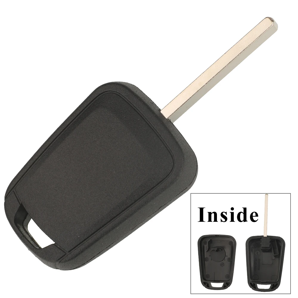 Jingyuqin For Chevrolet SparK 2016 Accord Fob Housing Transponder Chip Remote Car Key Shell Case With Hu100 Blade