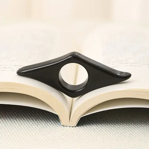 엄지 손가락 책 페이지 지지대 책 페이지 홀더 누르기 책갈피 읽기 보조 도구 책 펼치기 학생 학습자 한 손 읽기 보조 도구