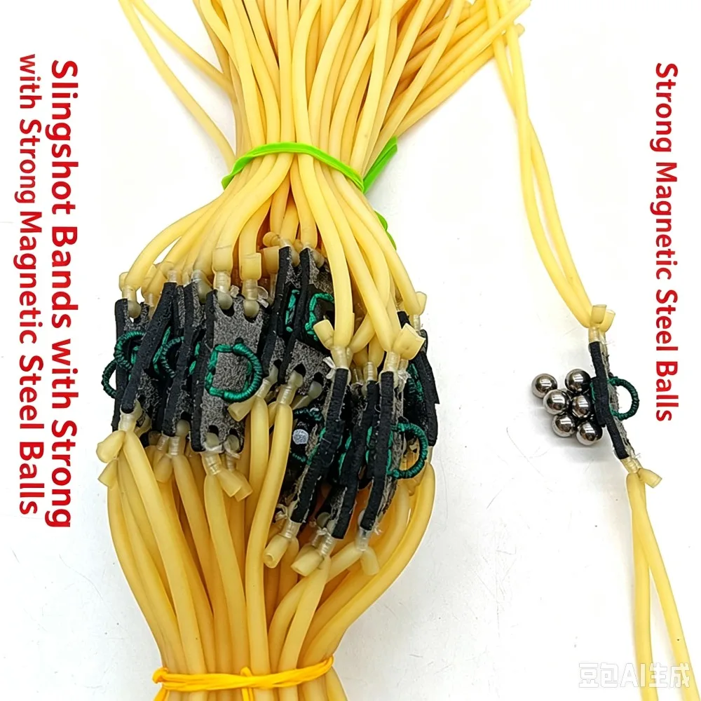 G5 Slingshot 4-Strand Replacement Rubber Band for Automatic Reloading Self Loading Slingshot 10pcs