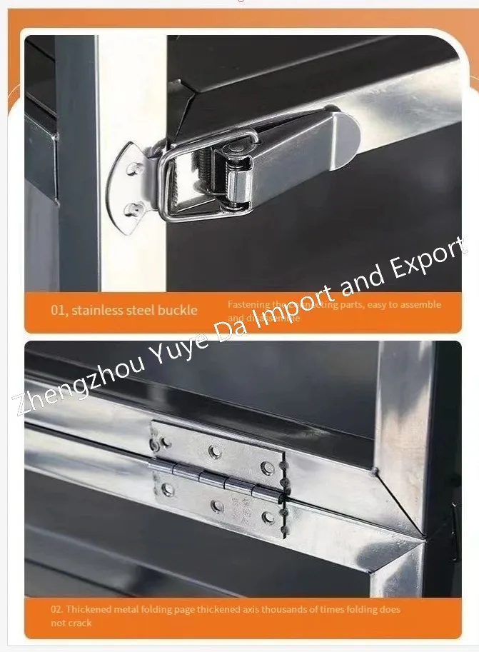

Commercial Stall Trolley Multifunctional Folding Snacks Food Cart New Condition for Outdoor Mobile Night Market Stall