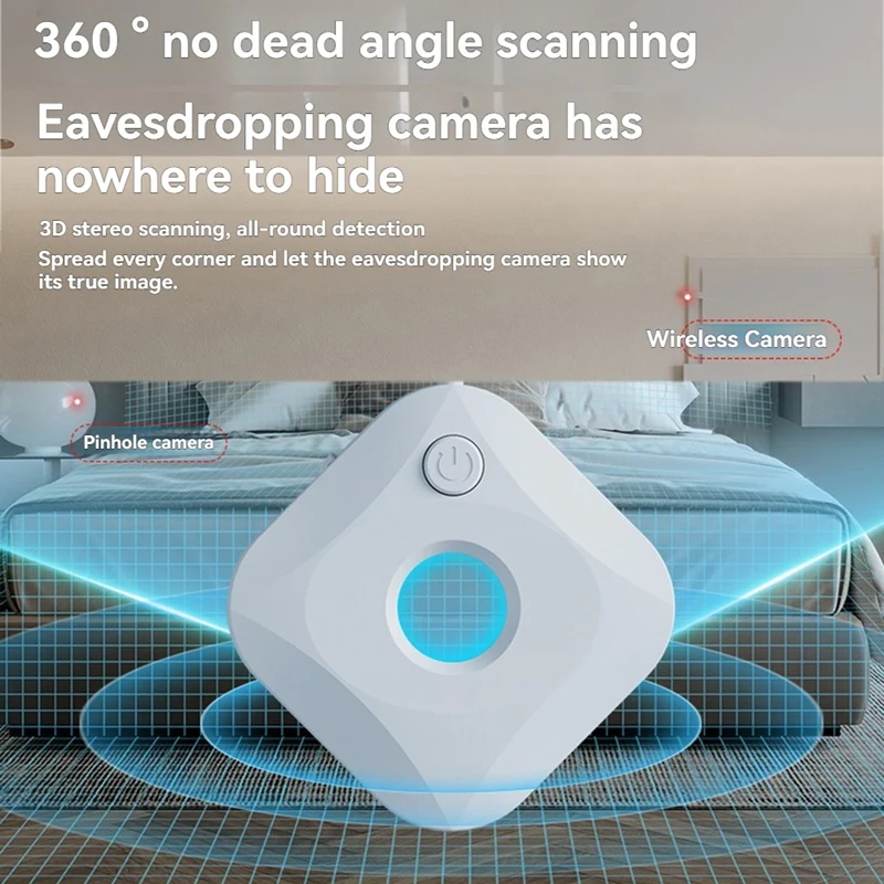Wireless Detector Anti-Peeping  Devices Scanner Security Protection Infrared Camera Finder For Home Office Travel B