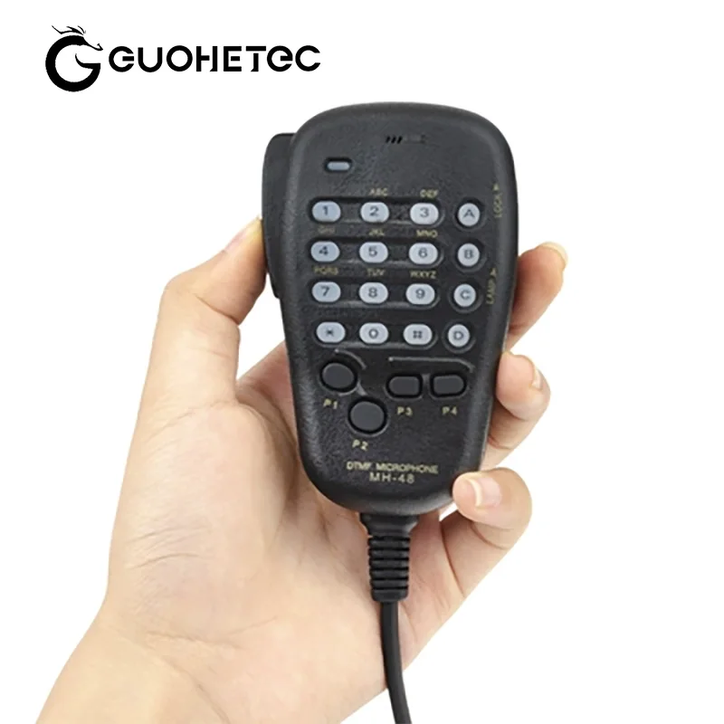 GUOHETEC Multifunctional Digital Hand Microphone For PMR-171/Q900 High Quality Short-wave Radio Handheld Microphone