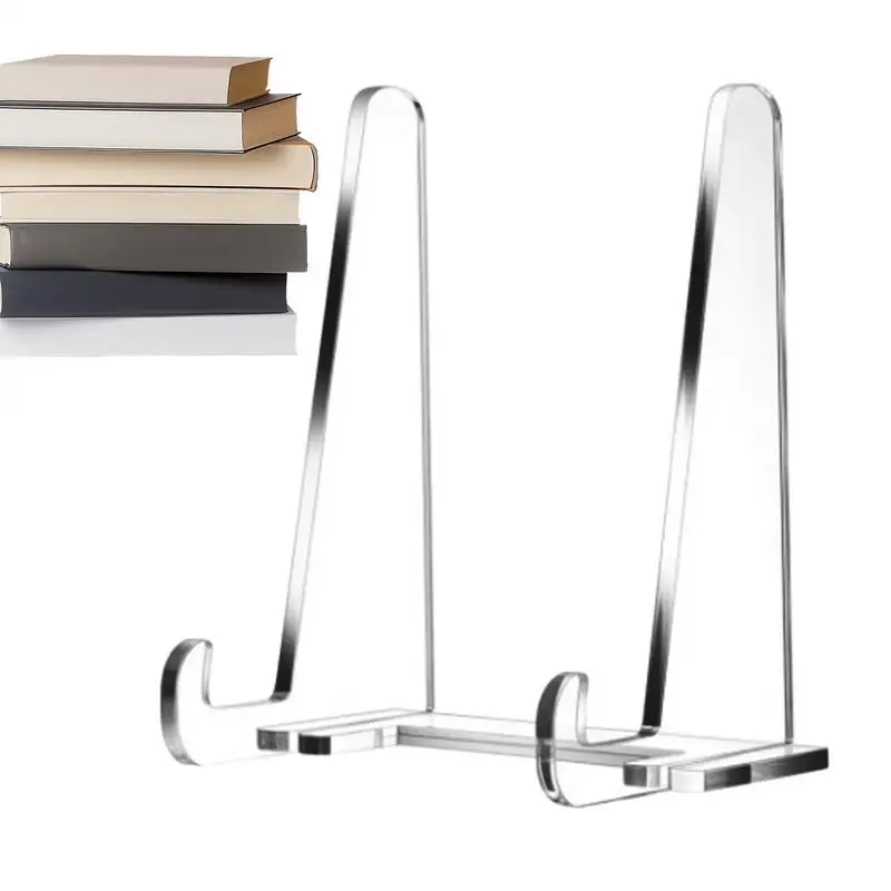 

Акриловая подставка для мольберта, прозрачная подставка для книги, настольный кронштейн для рамки, декоративная тарелка для фотографий, тарелка для дома, кухни, школы