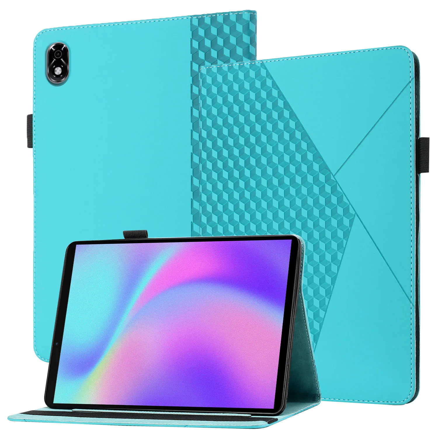 

For Lenovo Legion Y700 Tablet Case 8.8" Full Rim Diamond Skin Feel Soft Shell Leather Case TB-9707/F