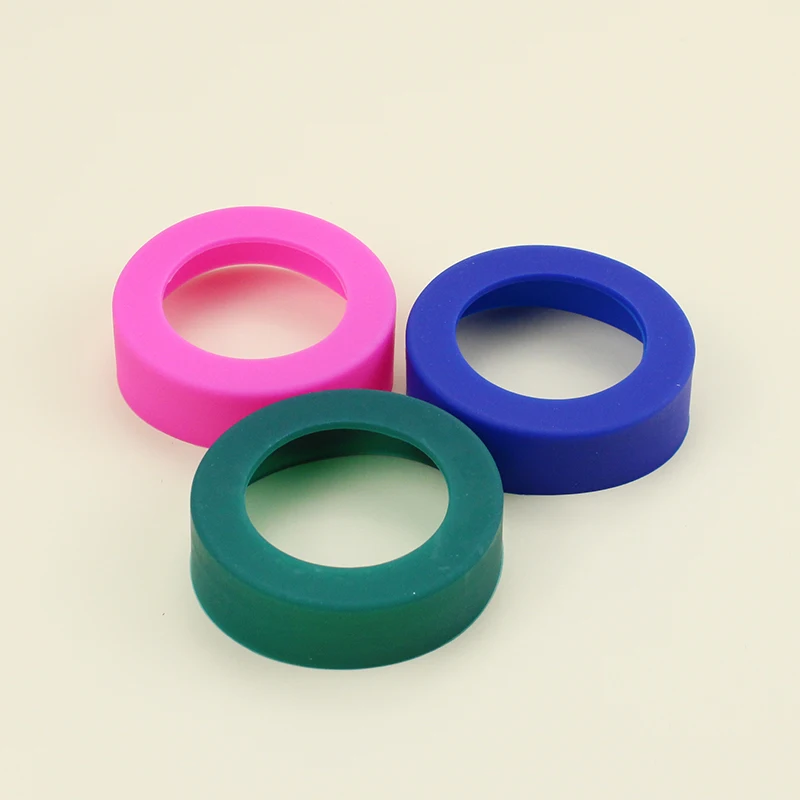 70MM Silicone Cup Bottom Cover Coaster Sleeve Water Cup Cover Anti-skid Silicone Cup Coaster Bottle Cover