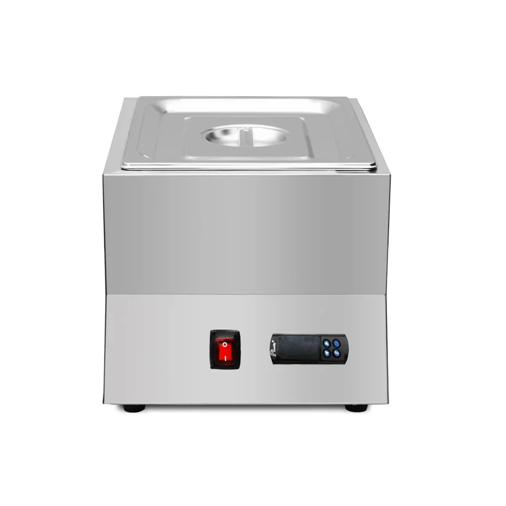 Commercial chocolate melting machine Melting pot Melting furnace Single cylinder Electric heating and water insulation