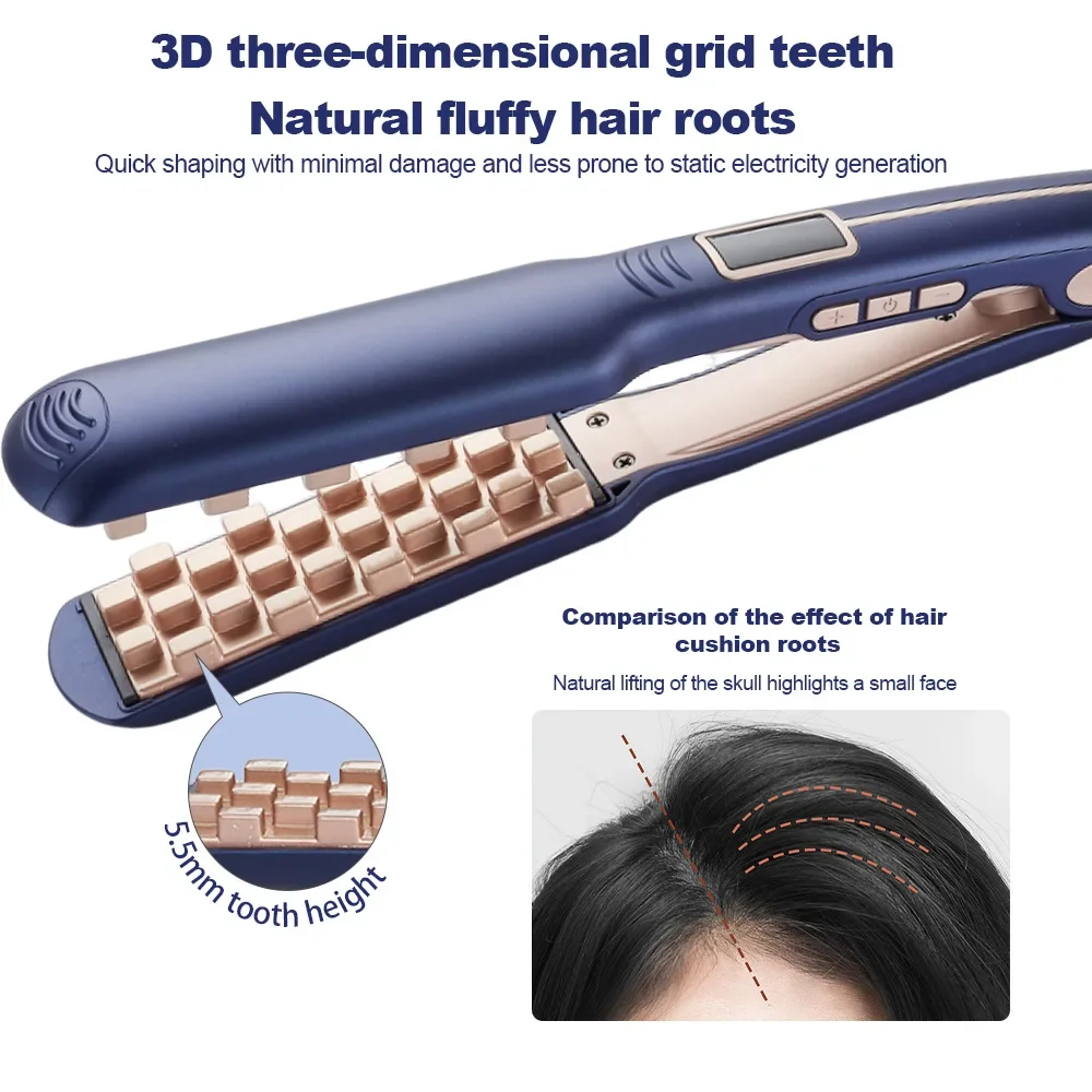 High quality   Fluffy Corn Silk Trellis Curling Iron Tin Foil Perm Pad Hair Root Artifact Perm