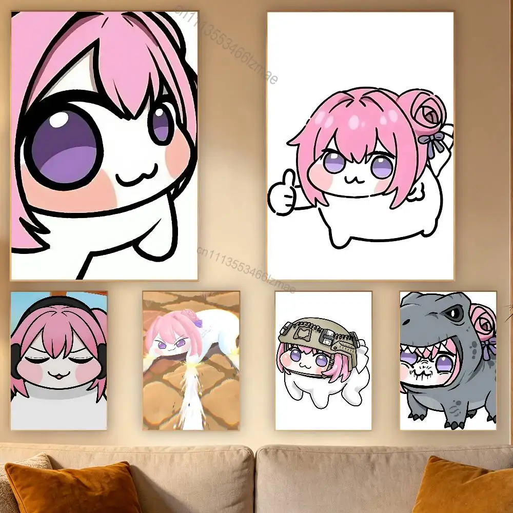 

D-Dorothys Cute D-Doro Funny Retro Fashion Pictorial Poster Sticky Poster Paper Sticker DIY Room Bar Cafe Wall Decor Gift