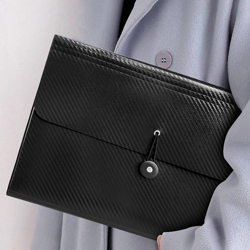 3X File Organizer Expanding File Folder, 13 Pockets , A4 Letter Size Paper Document Receipt Folder For Classroom, Home