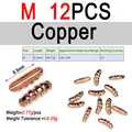M 12 piezas de cobre