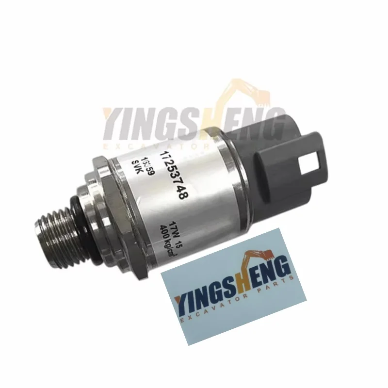 

The pressure sensor switch 17253748 for excavator parts is suitable for Volvo EC220D, EC250D, EC300D and EC350D