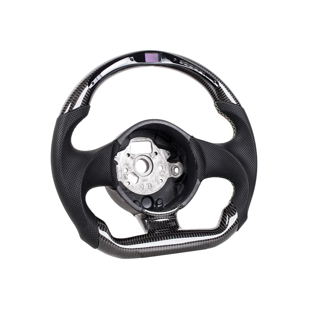 Customized Car Steering Wheel for Lamborghini Gallardo 2009-2014 LED Carbon Fiber Steering Wheel