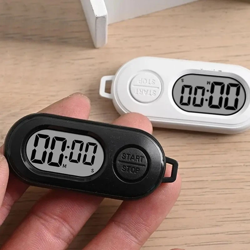 Digital Stopwatch Timer Keychain, Small LCD Clock, Lightweight Countdown Timer for Sports, Soccer Referees, Cooking & Study view 3