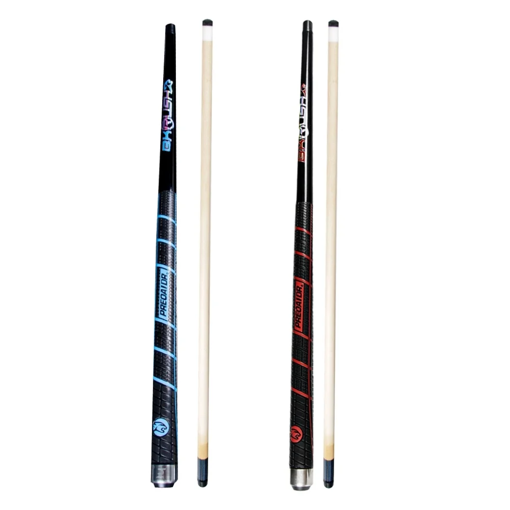 

PREOAIDR 58" New Silicone Wrapper Blood Eyedrop Billiard Pool Cue Stick 10.8/11.8/13mm