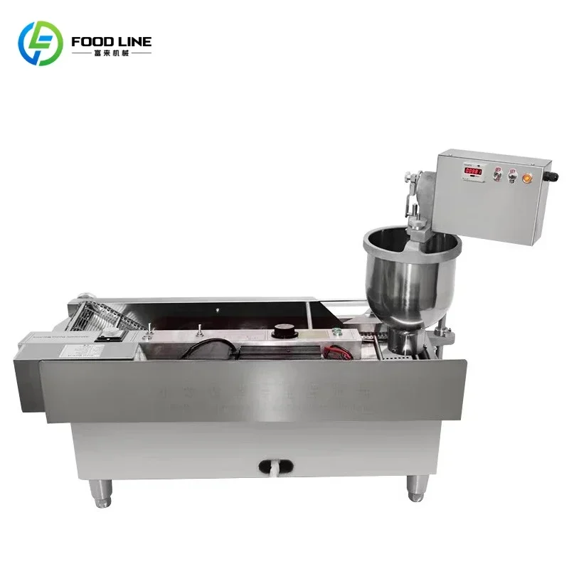 Restaurant Kitchen Donut Making Equipment Compact Mini Doughnut Maker For Fast‑food Shop