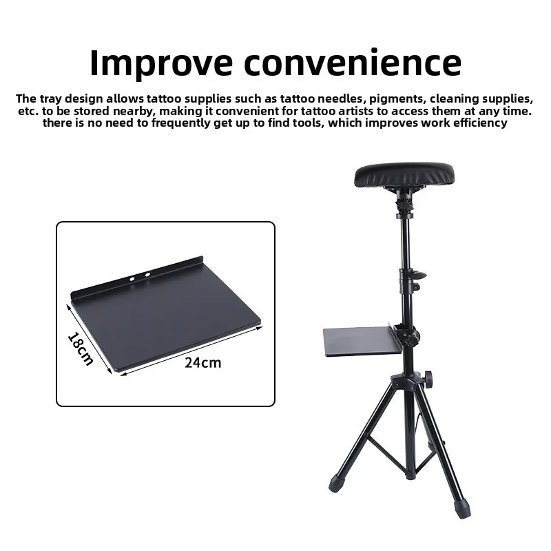 

Yilong Tattoo Equipment New Tattoo Arm Bracket Tray Manganese Steel Arm Bracket Tattoo Tool