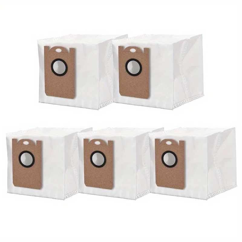 5‑Pack Dust Bags For Imou L11 Pro, Honiture Q6 Pro, Laresar L6 Pro, Airrobo T10+, Arnagar S8 Pro Robot Vacuum Cleaner