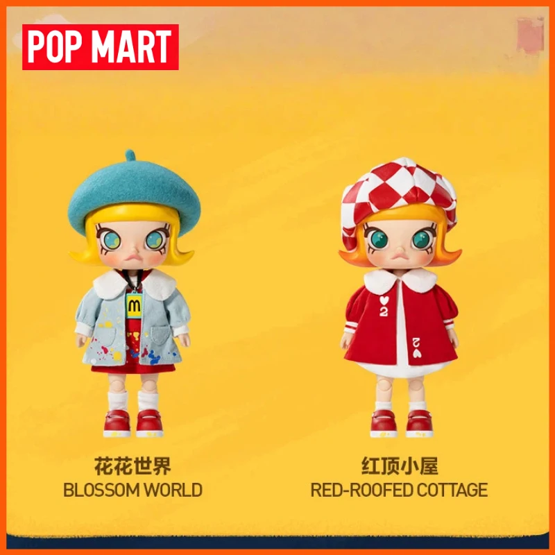 

Genuine POP MART MOLLY 1/8 Action Figure 20th Anniversary Series Blind Box Toys Lovely MOLLY Collection Model Decoration Gift