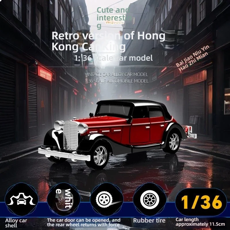 

1/36 Scale Diecast Metal Pull Back Action Drives Car Forward Car Model Toy for Gift/Kids