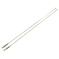 1 Pair RC Tank Metal Antenna 22.5cm Replacement For Henglong 1/16 RC Tank 3889 German Leopard 2A6 Tank Model Accessories