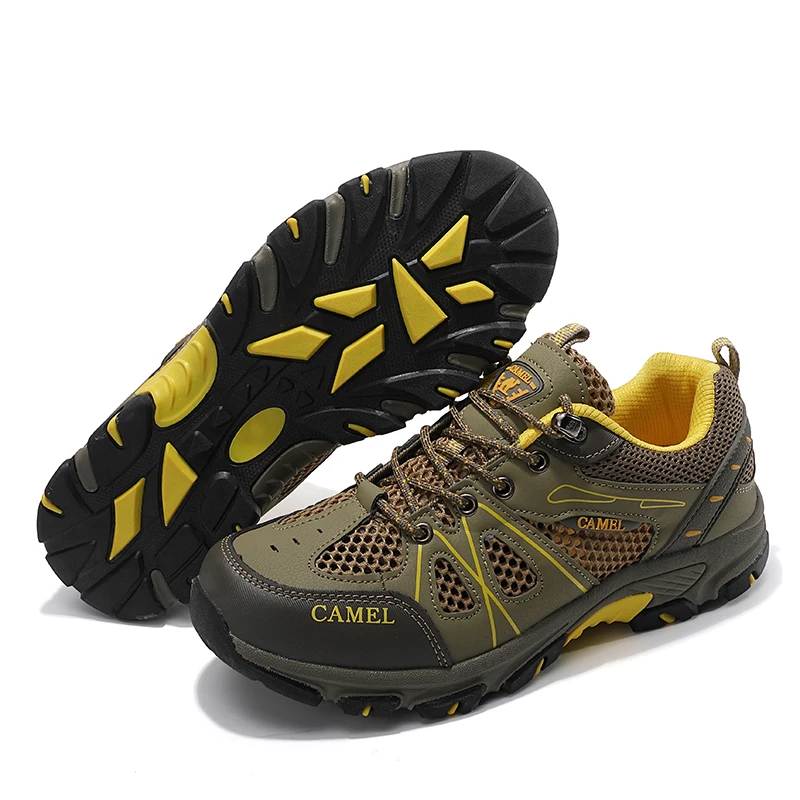 

Новая брендовая походная обувь, мужские удобные противоскользящие уличные кроссовки для мужчин, дышащая обувь для скалолазания, мужская горная спортивная обувь