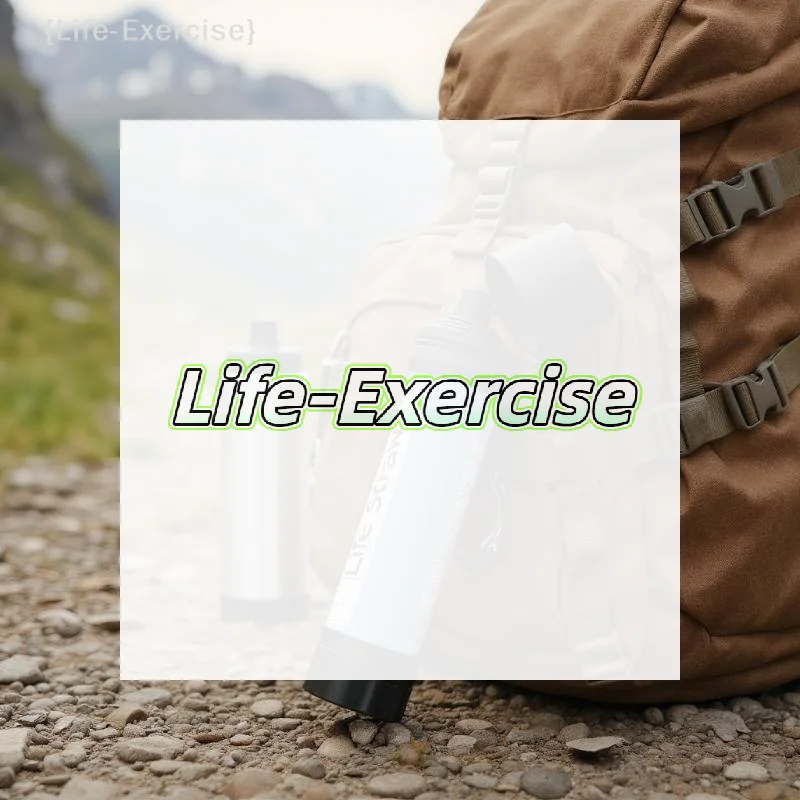 

Соломенный фильтр для воды для выживания в чрезвычайных ситуациях для кемпинга, пеших прогулок и приключений на открытом воздухе, персональный набор