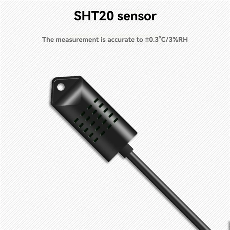 ترموستات واي فاي ذكي DTC3200 لاسلكي مع مستشعر SHT20 للتحكم في درجة الحرارة لأحواض السمك المنزلية
