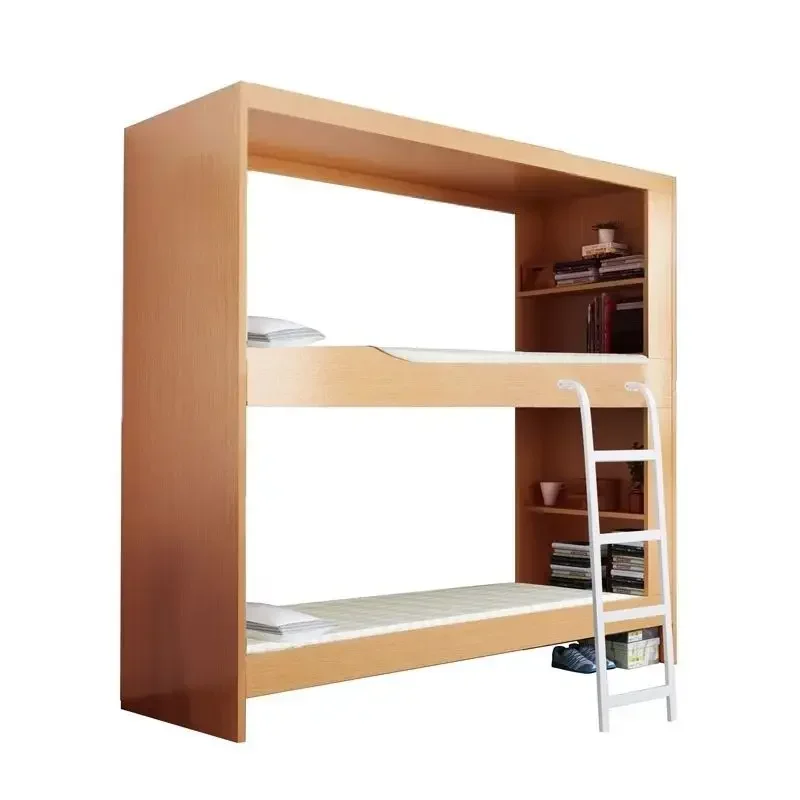 Simple Customized Enclosed Bed, Apartment Bed, Space Capsule, Adult Privacy, Solid Wood Bunk Bed