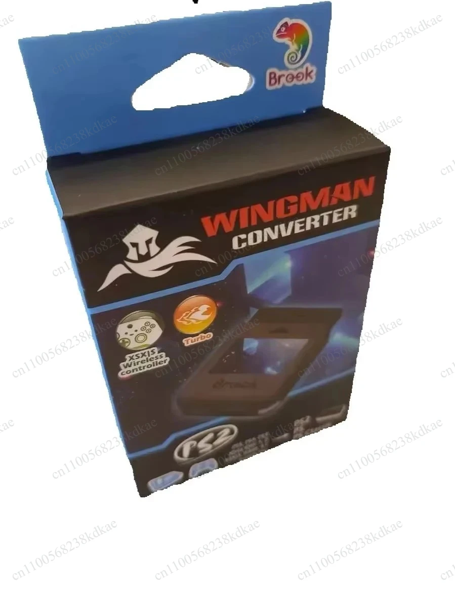 PS2 Wingman Brook Converter for Xbox Series X/S/One BT model /Elite 1&2/PS5/Switch Pro Controller to for PS2/PS
