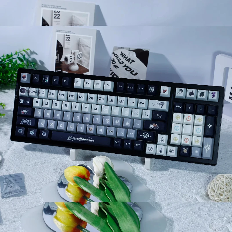 Capuchons de touches de clavier mécanique Hollow Knight Silksong, profil Cherry Pbt, jeu personnalisé, Hornet, cadeaux