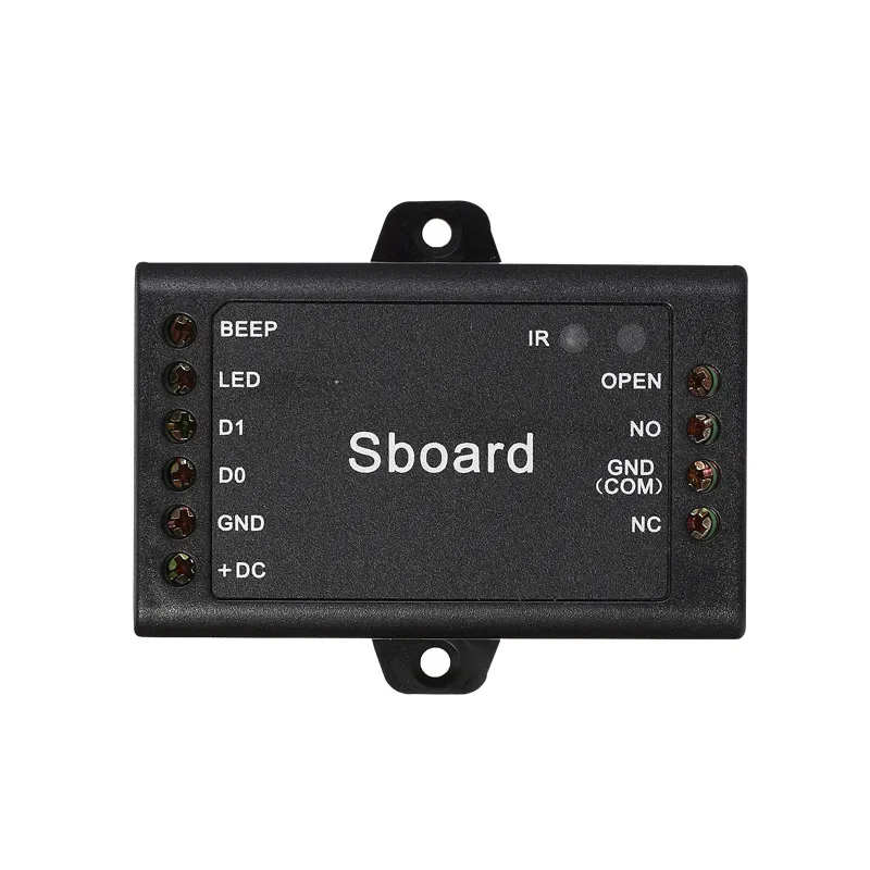 ABS Single-Door Mini Wiegand Controller Compatible With Any Wiegand 26-37 Card Reader 1000 Users