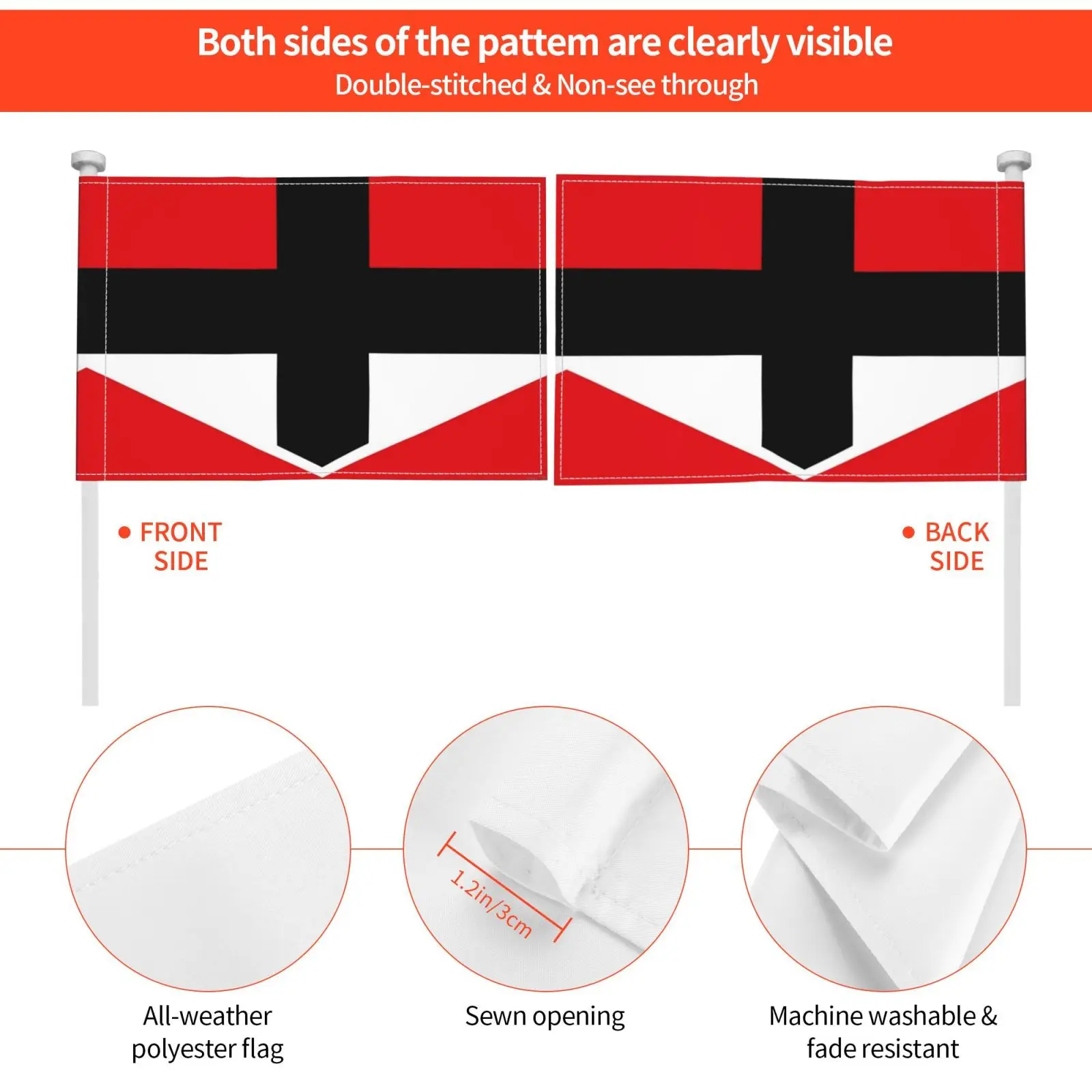 سانت كيلدا القديسين الألوان ديكور خارجي العلم سيارة العلم سانت كيلدا سنتز Stkilda Afl Vfl Aflw 2020 2021 2022 2023 #6