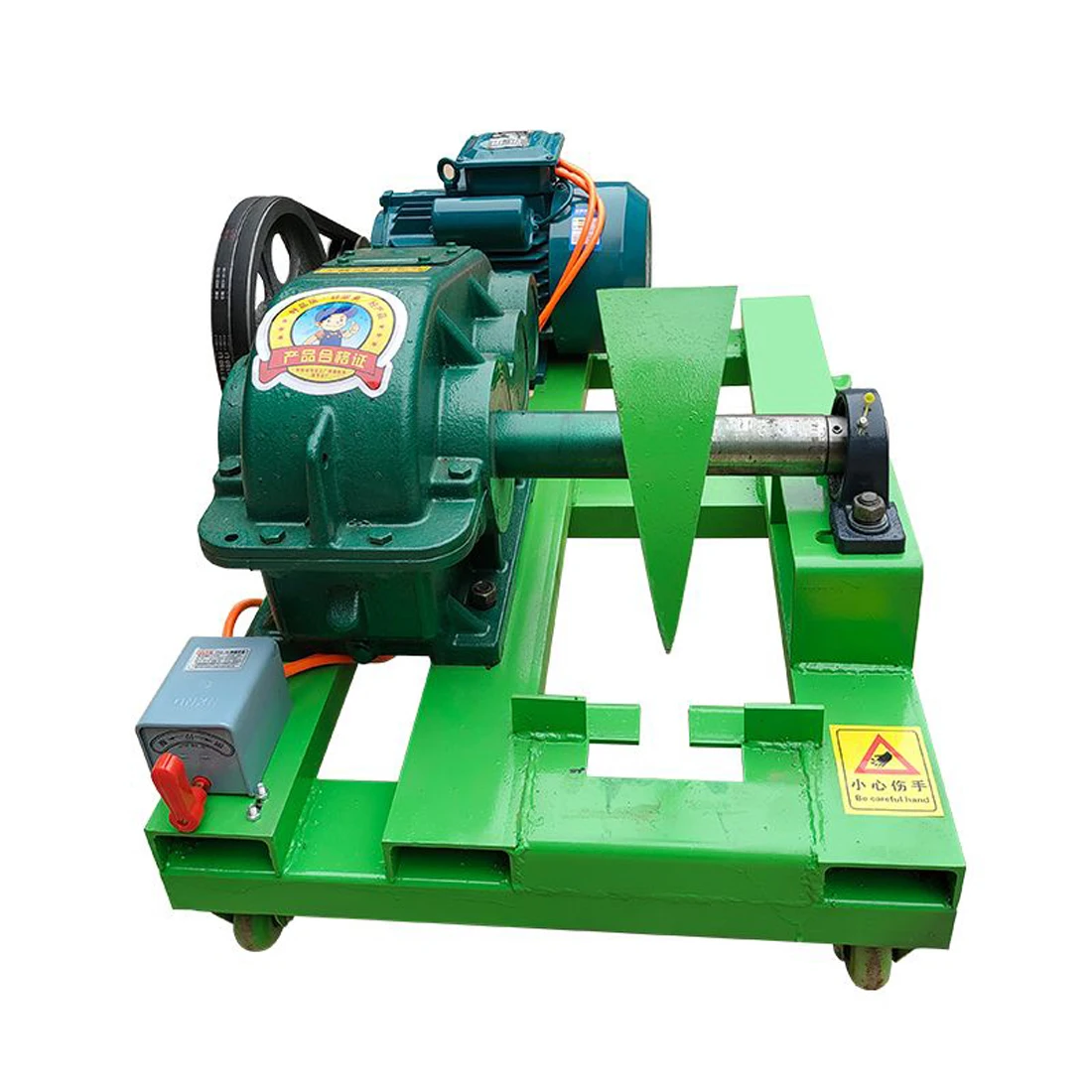 Base widening and thickening 220V380V strong power automatic household wood splitter wood splitter thickening reducer bottom