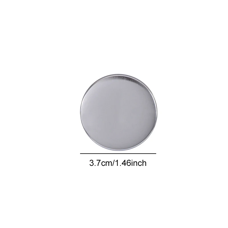 37mm Tinplate Blank Badge Buttons – 5/10/20/50PCS Shiny Metal Pin Backs for DIY Crafts, Party Favors & Custom Badge Making TMZ
