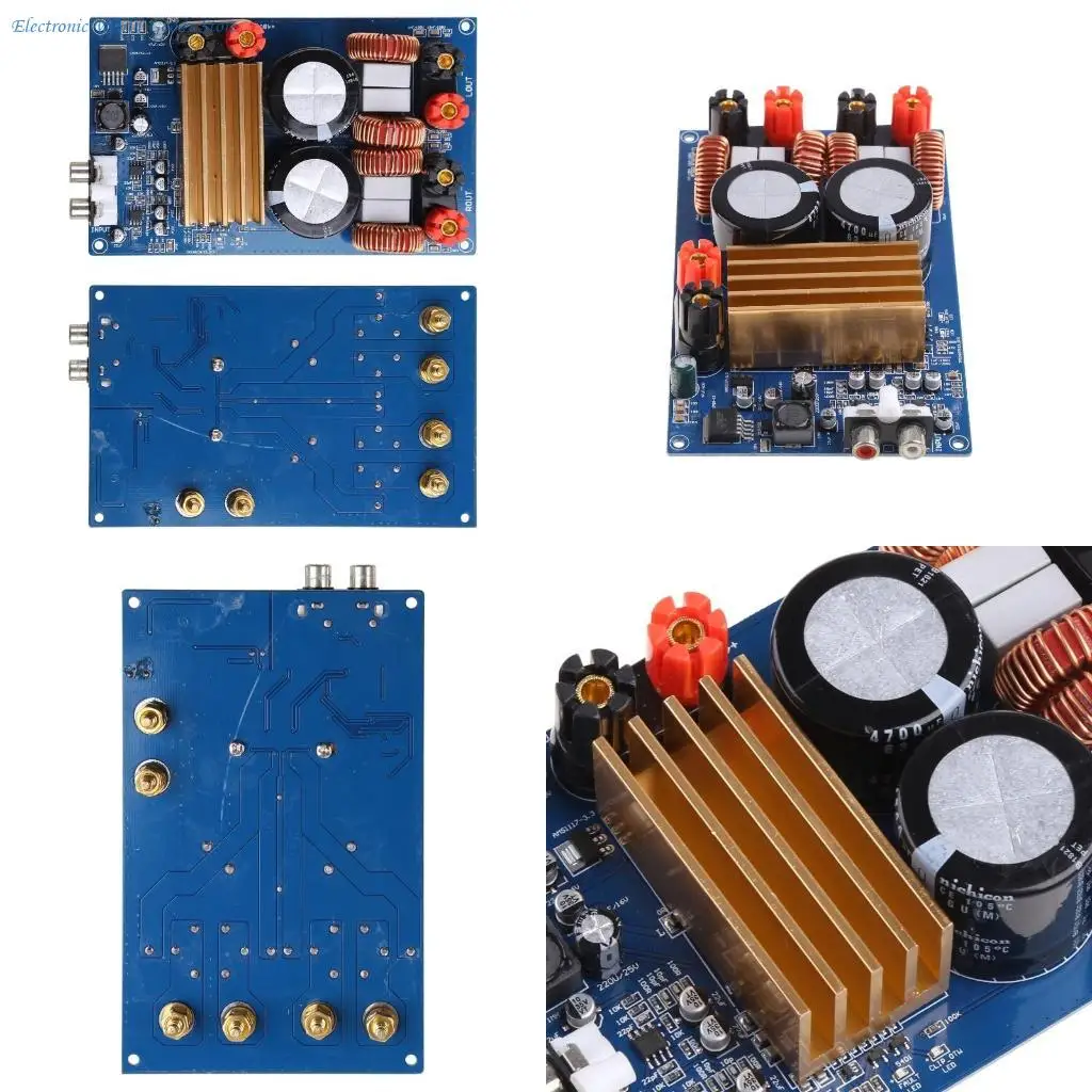 

A3PD класс D TPA3255 HIFI цифровой усилитель платы цифровой модуль схемы усилителя мощности 300 Вт + 300 Вт для постоянного тока