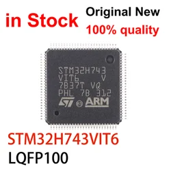 Microcontroladores de brazo de LQFP-100, STM32H743VIT6, STM32H743, 32H743, MCU, 100% nuevo, 1 unidad