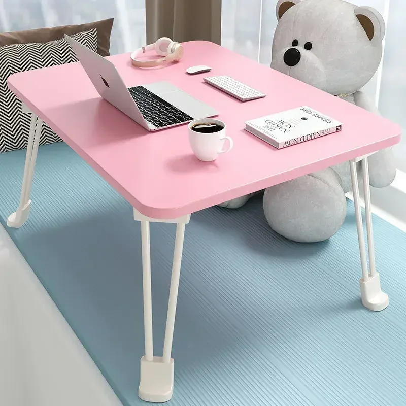 

Used-on-Bed Foldable Small Table Desk Laptop Desk Student Dormitory Study Table Bedroom Floor