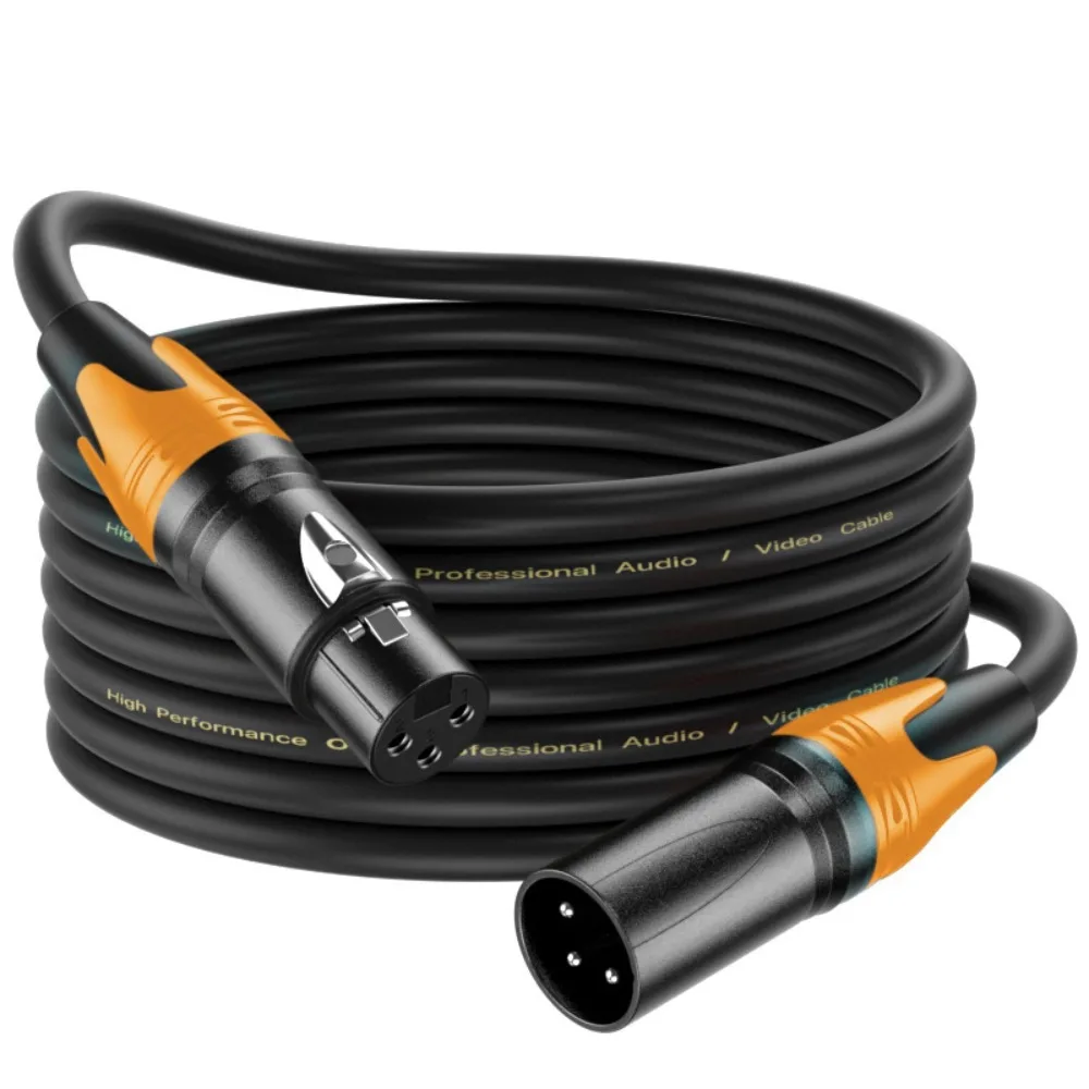 

Canon Plug 3 Pin Signal Cable PVC Balanced Line XLR Connector Cable Multifunction Male To Female 3Pin XLR Cable