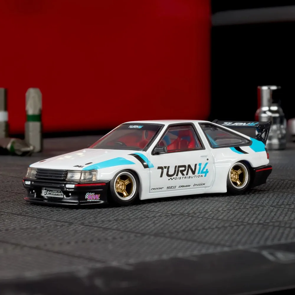 ホットウィール RLC トヨタ カローラ レビン (AE86) カスタム限定版 1/64 ダイキャストモデルカー