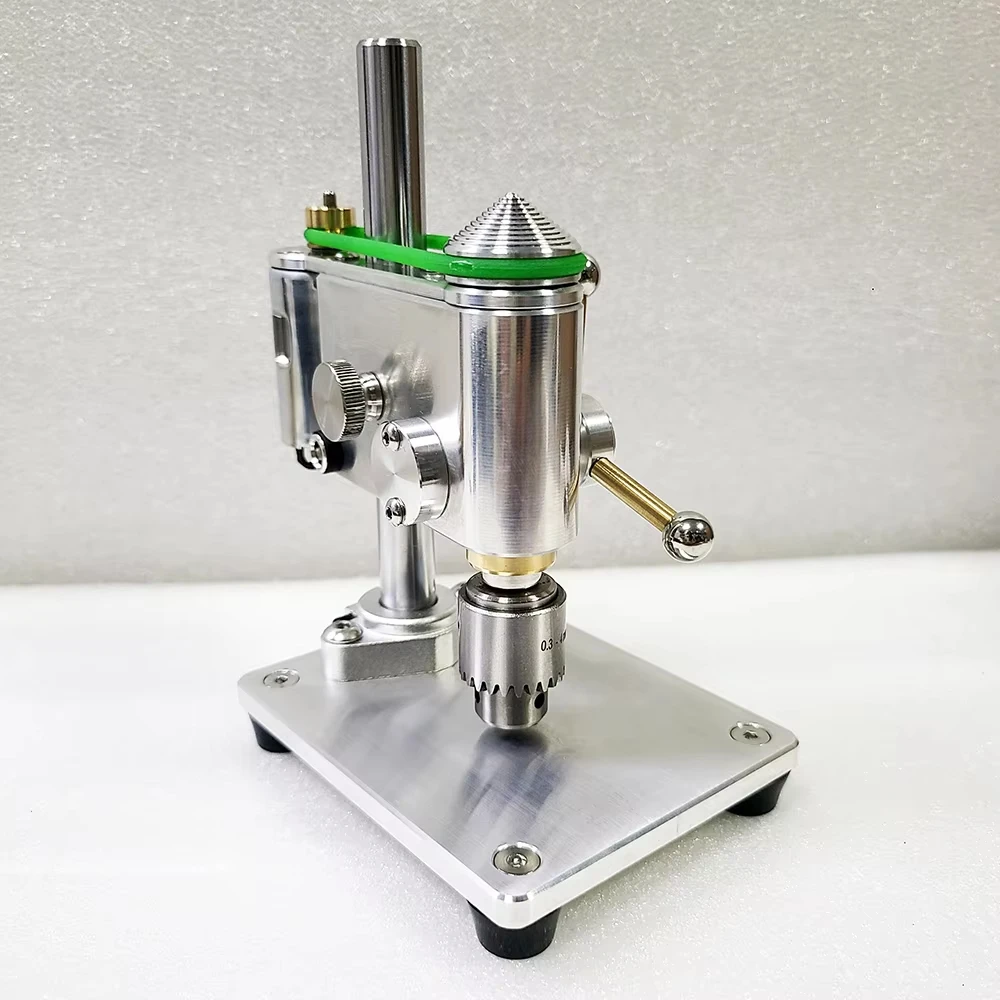 100-240V Mini Drilling Machine Mechanical Decorative Adjustable Pressure Precision Watch Bench Drill Model Crafts Series