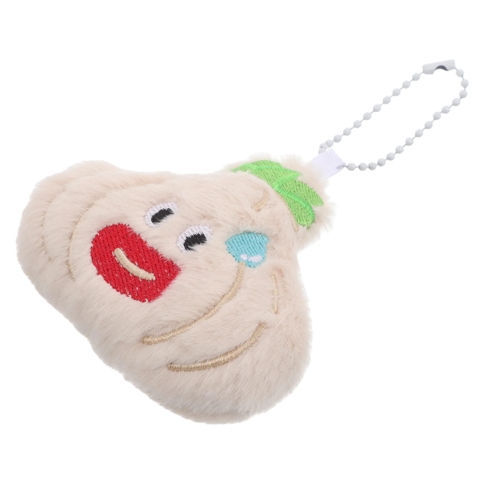 Adorable Cartoon Plush Keychain Creative Key Decoration Adorable Garlic Keyring Backpack Pendant Plush Garlic Pendant For Bag