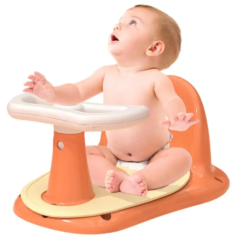 

Baby Bath Seat Folding Baby High Seat Strap Portable Kids Baby Chair Travel Washable Infant Feeding Dinning Cover Seat With Safe